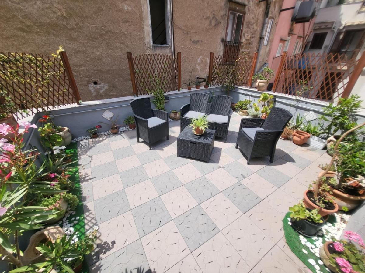 Casetta Poli- Appartamento Con Terrazza - Centro Storico باليرمو المظهر الخارجي الصورة